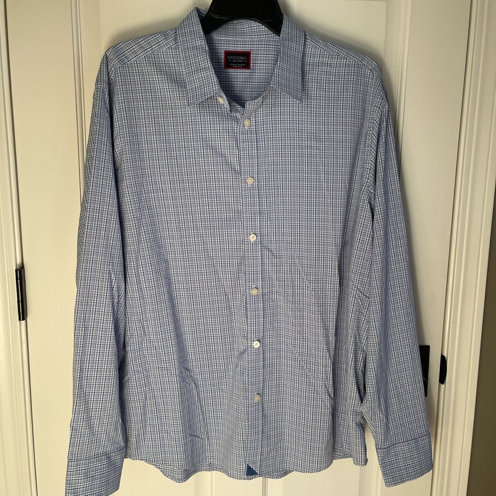 UNTUCKit Men's button down shirt XXL- REG fit
